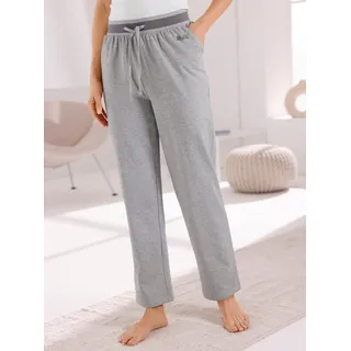 Wellnesshose FEEL GOOD, Damen, Gr. 20/21, Kurzgrößen, grau, meliert, anthrazit, 50% Baumwolle, 50% Polyester, unifarben, Hosen Wellnesshose
