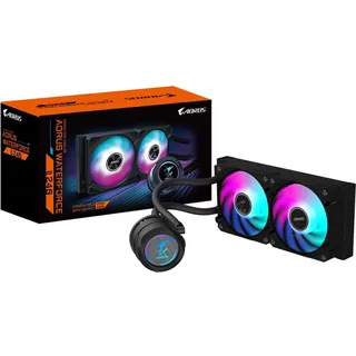 Gigabyte AORUS Waterforce II 240 Wasserkühlung für AMD und Intel CPU, RGB Fusion