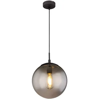 GLOBO Hängeleuchte Blama Schwarz Matt Ø 25 cm