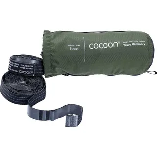 Cocoon HS118-SET, Hängende Hängematte, 180 kg, 1 Person(en), Nylon, Polyester, Grün, Maschinenwäsche - Grün