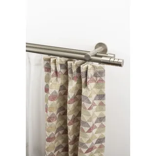GARESA Innenlaufgarnitur 2-läufig Ø 20 mm 320 cm Gold/Grau