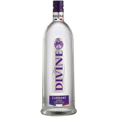 Pure Divine - Schwarze Johannisbeere Vodka, Aromatisierter Wodka aus den Nordvogesen, Frankreich - 37.5 Prozent Vol (1 x 1 l)