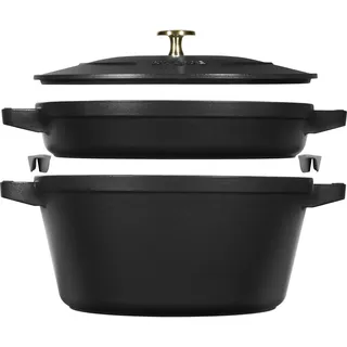Staub Topf-Set 2-tlg. Kochtopf + Bratpfanne