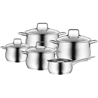 WMF Mattea Topf-Set 5-tlg. Kochtopf + Bratentopf + Kasserolle