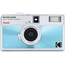 Kodak EKTAR H35N Camera Glazed Blue, Analogkamera, Blau
