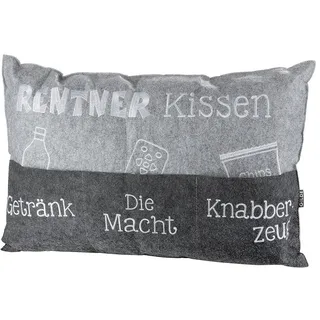 Gilde Rentnerkissen KomfortPlus 39 x 60 cm Grau