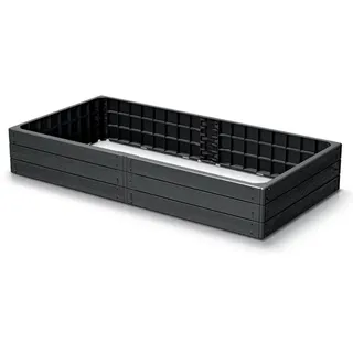 Prosperplast Base Woody 149 x 75,6 x 25 cm Anthrazit