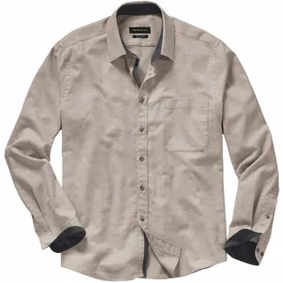Bikulturelles Hemd Beige 44
