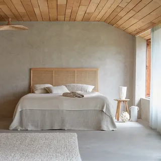 Adèle - Bett-Kopfteil aus Rattangeflecht 180 cm