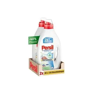 Persil ULTRA KONZENTRAT SENSITIVE GEL TIEFENREIN Waschmittel Gel, 2x 1,24 l