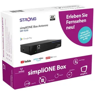 simpliTV Strong SRT 4250 DVB-T2 Receiver