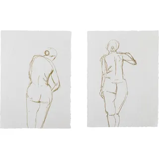 Bloomingville - Set of 2 - Aise Poster - 26x35 cm (82058284)