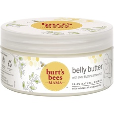 Burt's Bees Mama Bee parfümfreie Körperbutter, für den Bauch, 185 g Tiegel, Feuchtigkeitsspendend