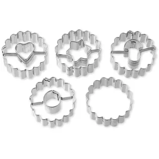 Dr. Oetker 1062 5-teilig Ausstecher Linzer