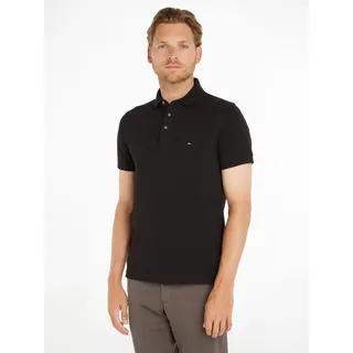 Tommy Hilfiger Poloshirt »1985 SLIM POLO«, hochwertige Baumwoll-Piqué-Qualität TOMMY HILFIGER schwarz