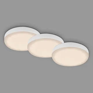 Briloner LED-Einbauleuchte 7,5 cm weiß 3 St.