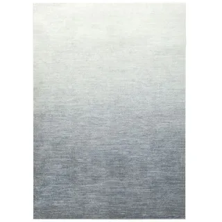 Idimex Teppich OMBRE, Wohnzimmerteppich 200x300cm Kurzflor, waschbar mit Ombre-Design grau grau 200 cm x 300 cm