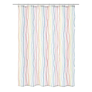 KLEINE WOLKE Duschvorhang Jolie 180 x 200 cm mehrfarbig