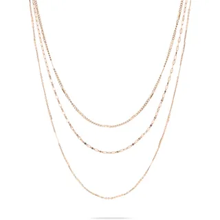 Liebeskind Berlin Kette ohne Anhänger Schmuck Edelstahl roségoldfarben