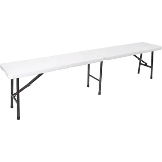 Perel Tolland 183 x 28 x 43 cm Weiß