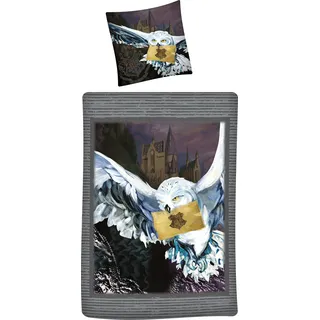Harry Potter Hedwig Eule Bettwäsche Linon / Renforcé