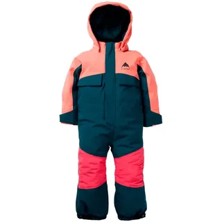 BURTON 2l One Piece Rennanzug - Peach Echo/Deep Emerald - 4 Jahre
