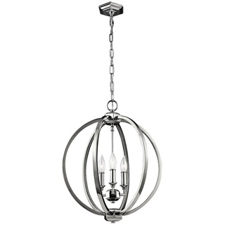 Elstead Lighting HÄNGELEUCHTE Nickelfarben - 67.9 cm