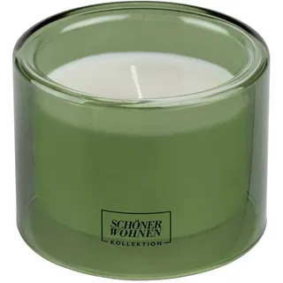Schöner Wohnen Basil M Duftkerze 7 cm grün