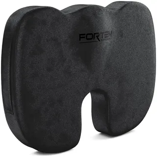 FORTEM Sitzkissen, Sitzpolster, Bürostuhlkissen, Memory-Schaum Schreibtischstuhl Kissen, Rutschfestes Sitzkissen für Gaming, Autositzkissen, Computerstuhlkissen, Waschbarer Bezug