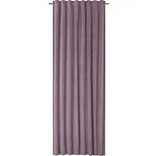 Vorhang mit Universalband Velvet rosa 140x280 cm