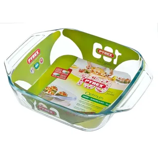 Pyrex 8010667 Optimum Heavy Duty Square Ofenplatte Einfache Handhabung 29x23 cm