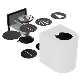 Nordlux Außenwandleuchte Aluminium/Metall 106,0 cm 2 Glühbirne(n) weiß