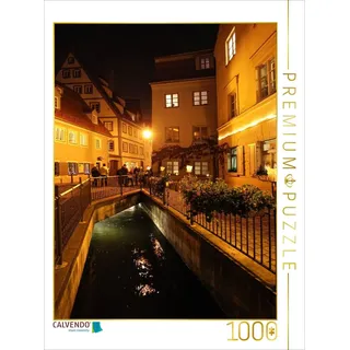 CALVENDO Puzzle Romantische Altstadt, Augsburg, Deutschland 1000 Teile Puzzle hoch | Lege-Größe cm Foto-Puzzle für glückliche Stunden