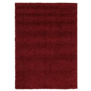 Novel Läufer , Rot , Textil , Uni , rechteckig , 80x200 cm , in verschiedenen Größen erhältlich , Teppiche und Böden, Teppiche, Teppichläufer, Läufer