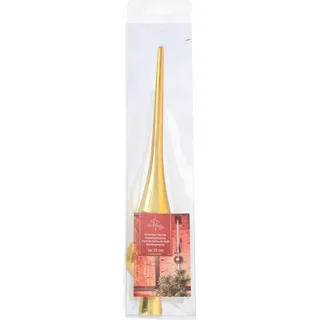 Weihnachtsbaumspitze 25cm Gold - Gold