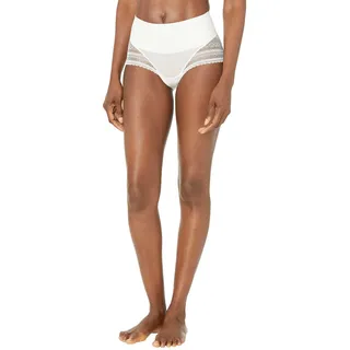 Spanx Illusion Lace Hi-Hipster Shapewear-Unterhose Damen, Linen, XL