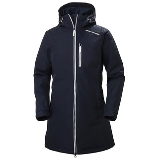 HELLY HANSEN Damen Damen Jacke Long Belfast Winter Jacke, Navy, M, 62395