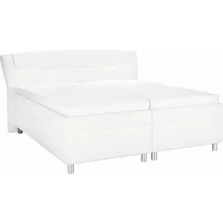 Esposa Polsterbett , Weiß , Textil , H2 , Höhe ca. 16 cm , 160x200 cm , Über- und Sondergrößen erhältlich, Bezug abnehmbar/waschbar, Ober- und Unterseite versteppt, wendbar, atmungsaktiv,Über- und Sondergrößen erhältlich, Bettkasten, Lattenrost, Matratze, gepolstertes Kopfteil, Kaltschaummatratze, Stoffauswahl, motorische Verstellung des Lattenrostes,Federholzleisten verleimt, Federleisten mit Duokappen, mit Motorverstellung erhältlich, verstellbar , Schlafzimmer, Betten, Polsterbetten