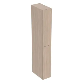 Geberit iCon Hochschrank mit 2 Auszügen, 24x48x180 cm, 503.011.JH.1, Farbe: Eiche / Melamin Holzstruktur
