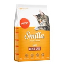 Preț special! 2 x 10 kg Smilla Hrană uscată pisici - Adult XXL Pasăre (2 x 10 kg)