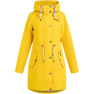 Schmuddelwedda Women's Regenparka, Gelb, L