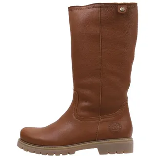 Panama Jack Bambina Damen Warm gefüttert Schlupfstiefel Langschaft Stiefel & Stiefeletten, Braun (Bark B11), 39 EU (6 Damen UK)