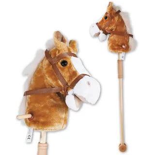Knorrtoys Steckenpferd »Brauny«, braun
