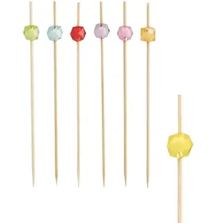 Papstar 100 Fingerfood - Picker 12 cm farbig sortiert)