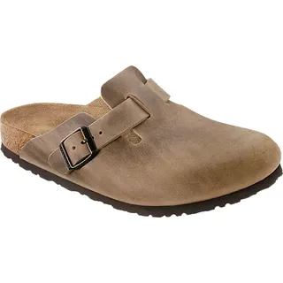 Birkenstock Boston Nubukleder Braun 46