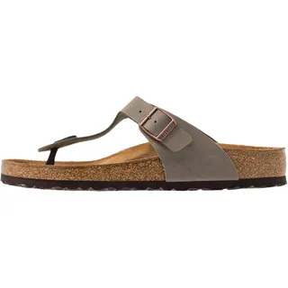 Birkenstock Gizeh Birko-Flor Nubuk stone 40