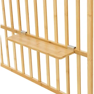 [en.casa] Wandregal Røst 120 x 80 x 13 cm Beige