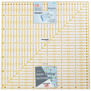 Prym 611319 Universal-Lineal 31,5 x 31,5 cm Omnigrid