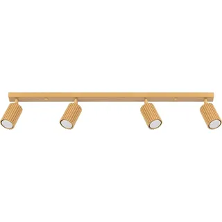 Sollux KARBON 4L 4xGU10 gold Aluminium 16,5x6,5x81cm