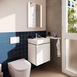 Hansgrohe Waschtischunterschrank 1 Schubkasten 48 x 38 x 50 cm Mattweiß 54247700